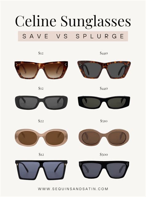 celine triomphe sunglasses fake|5 Best Celine Sunglasses Dupes From Amazon! .